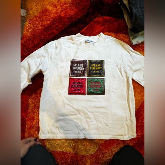 Opening Ceremony patchwork sweater - Picture 3 of 5